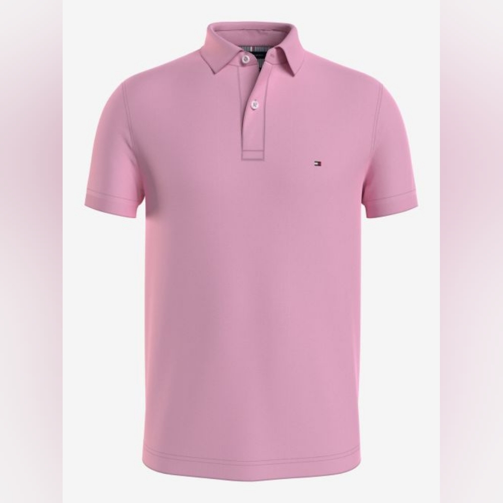 Tommy Hilfiger Pink Polo Shirt Classic Design.XXL.        B-6